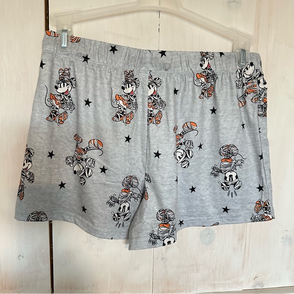 Disney Mickey Mouse‎ Minnie Halloween Pajama Set Short & Tee Women’s Size Small - Picture 7 of 9